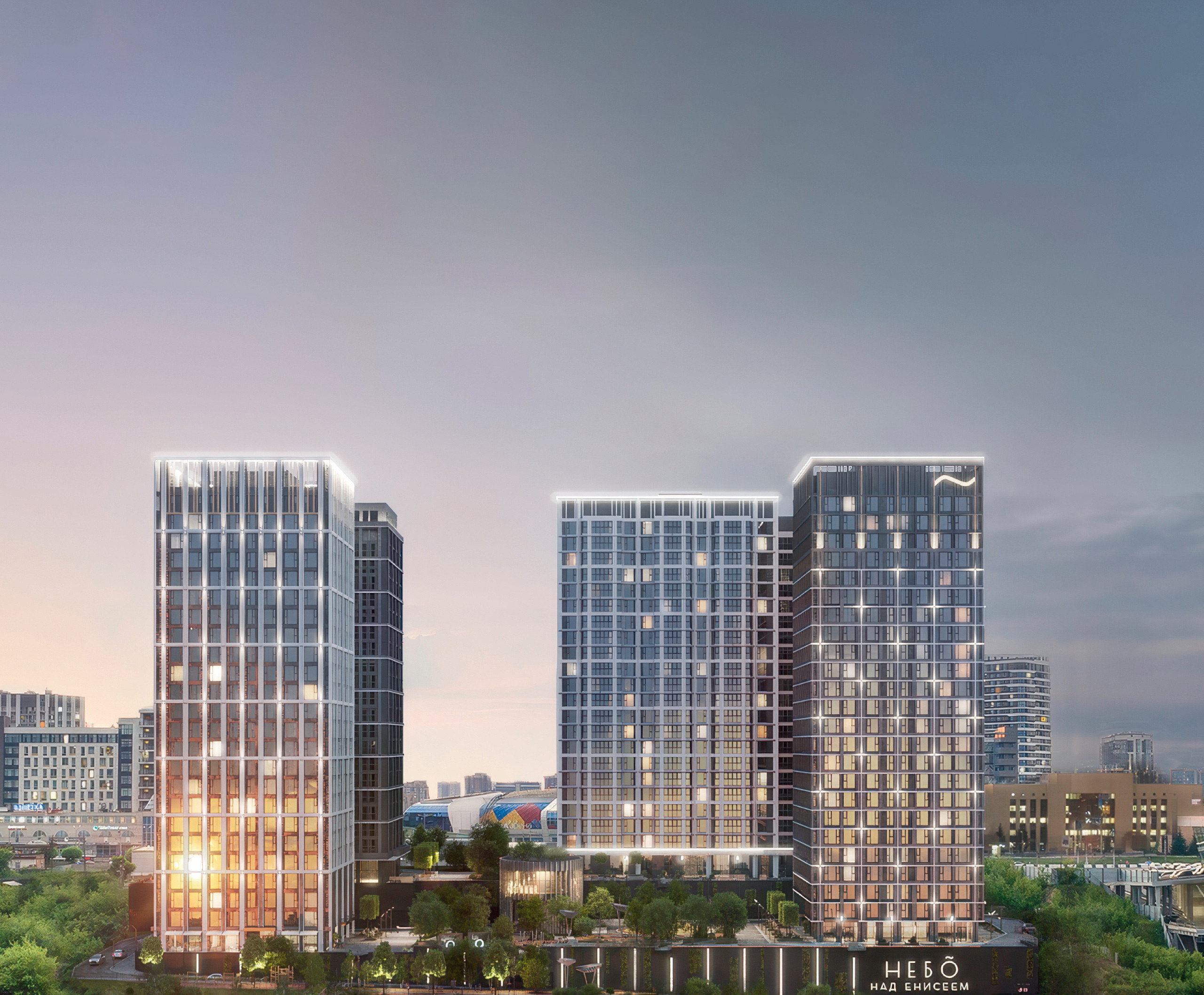 Небо над Енисеем